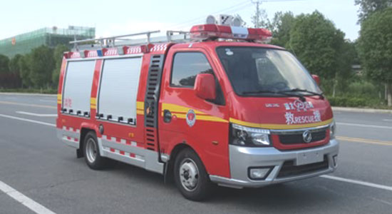 東風(fēng)小型細水霧消防車(上藍牌)