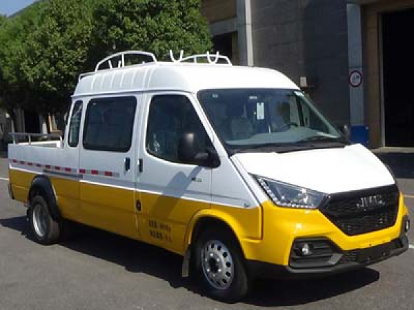 江鈴特順9座中頂電力工程車(上藍牌)